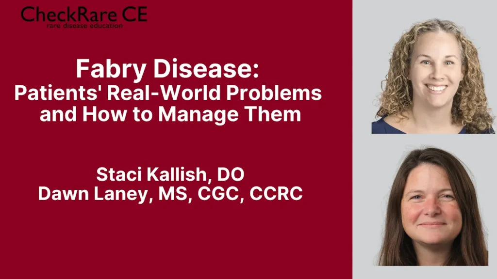 Real-World Problems in Fabry Disease