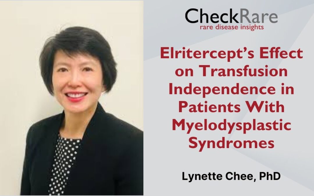 Elritercept’s Effect on Transfusion Independence in Patients With Myelodysplastic Syndromes