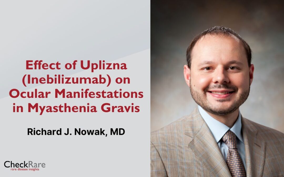 Effect of Uplizna (Inebilizumab) on Ocular Manifestations in Myasthenia Gravis