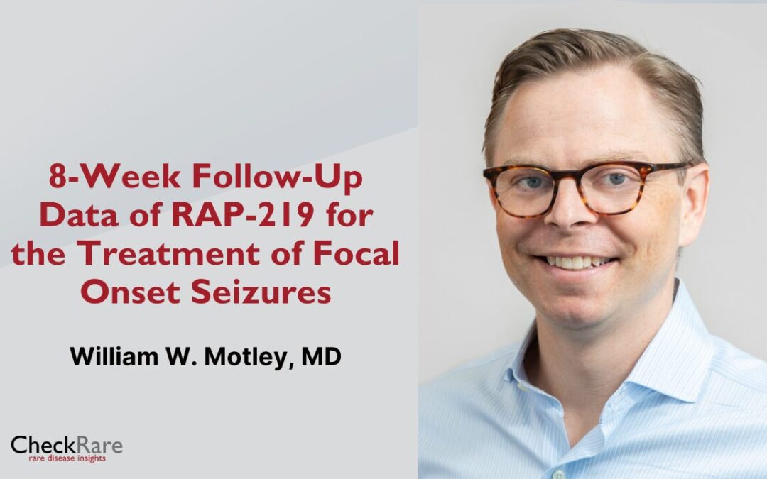 8-Week Follow-Up Data of RAP-219 for the Treatment of Focal Onset Seizures
