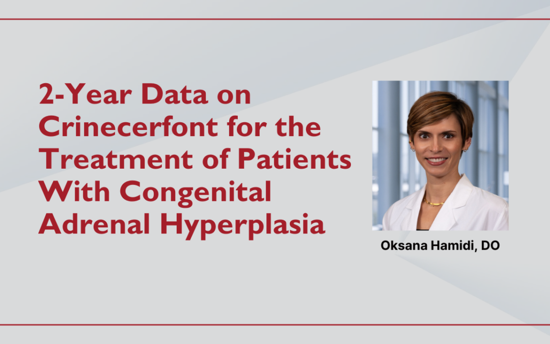 2-Year Data on Crinecerfont for the Treatment of Patients With Congenital Adrenal Hyperplasia