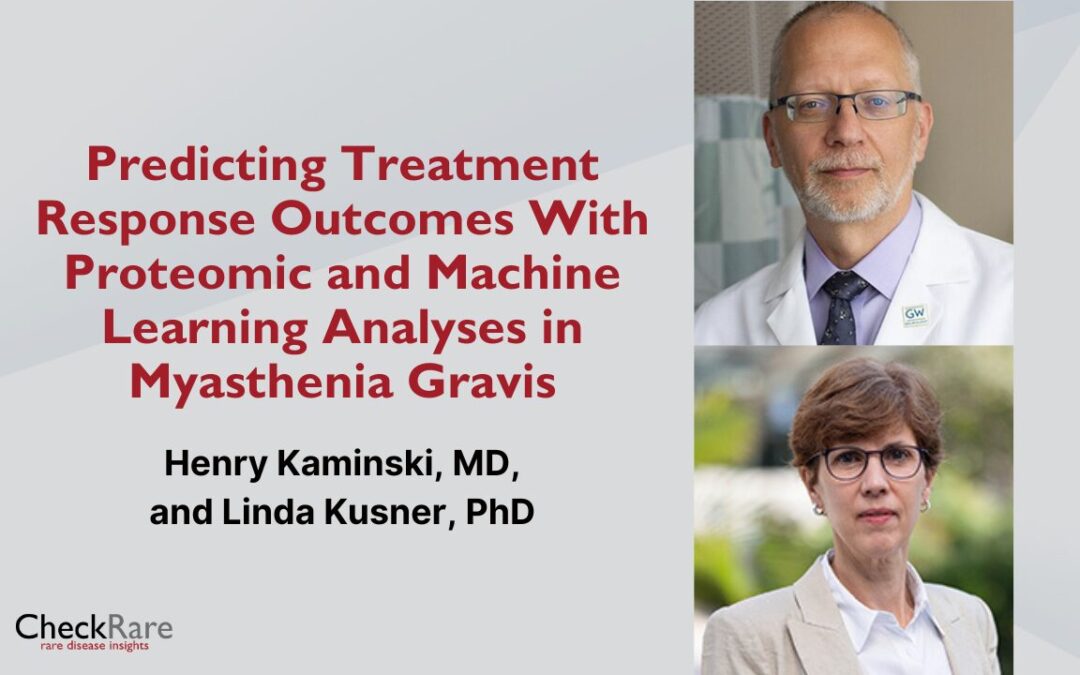 Predicting Treatment Response Outcomes With Proteomic and Machine Learning Analyses in Myasthenia Gravis