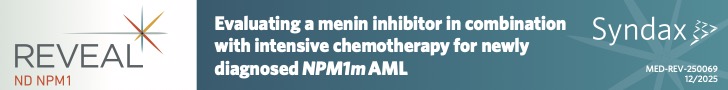 Syndax REVEAL Clinical Trial Banner